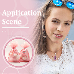 Украшение подвески из акрила и сплава&nbsp;HJEW-UN00019