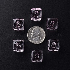 Прозрачные акриловые бусины MACR-S373-104-B04