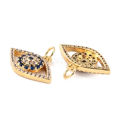 Латунные подвески из кубического циркония с микропаве&nbsp;KK-D065-07G