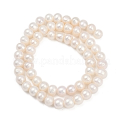 Нити из натурального культивированного пресноводного жемчуга PEAR-I007-07X-12D