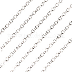 Железные плоские кабельные цепи с латунным покрытием CH-TAC0007-02S