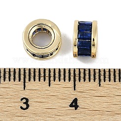 Латунные микро проложить Цирконий Европейский бисером&nbsp;KK-I719-20B-G