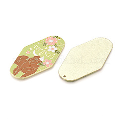 Подвески из сплава с покрытием стойки и эмали&nbsp;ENAM-T021-29L