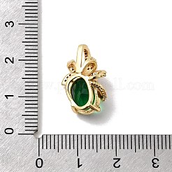 Латунные микро проложить кубического циркония подвески&nbsp;KK-Z131-18G