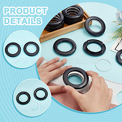 10 шт. ПП кольца для штор DIY-GA0007-59B