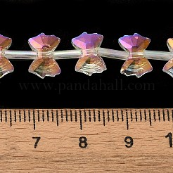 Гальванические стеклянные бусины&nbsp;EGLA-F163-01-FR01