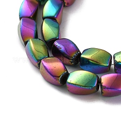 Гальванические нити из синтетических немагнитных гематитовых бусин G-G176-B02-01