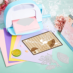 Углеродистая сталь разрезает трафареты DIY-WH0309-1095