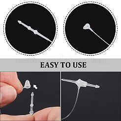 2000 шт. пластиковые ценники-цепочки&nbsp;KY-CY0001-01A-03