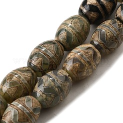 Тибетского стиля DZI бисер нитей G-S389-A09