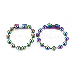 Браслеты из шариковой цепи из нержавеющей стали 304&nbsp;STAS-D233-05M