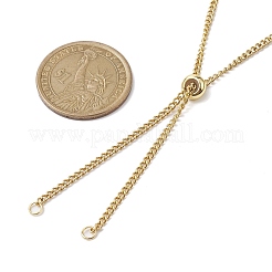 Регулируемые цепи из нержавеющей стали 304 панцирного типа ожерелья изготовление&nbsp;AJEW-JB01214-02