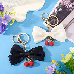 2 шт. 2-цветные брелки из полиэстера&nbsp;KEYC-TA0001-50