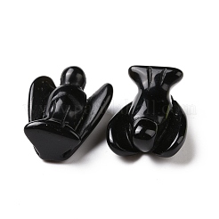 Натуральный обсидиан ангельский декор целебные камни G-G864-01A-02