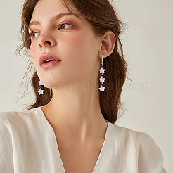 120шт ручной работы бусины лэмпворк&nbsp;LAMP-PA0001-15C