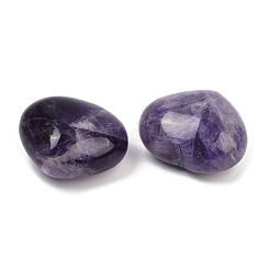 Сердце натуральный аметист пальмовые камни&nbsp;G-C186-02B