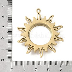 Ионное покрытие (ip) 304 нержавеющая сталь медальон подвески STAS-S132-08G-01