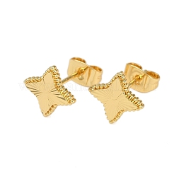 Латунь серьги&nbsp;EJEW-C152-06-G