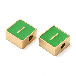 Эмалированные бусины из нержавеющей стали 304&nbsp;STAS-L022-293G-I