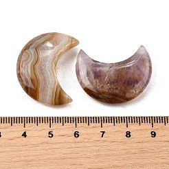 Подвески из натурального аметиста и кружевного агата&nbsp;G-A244-08E