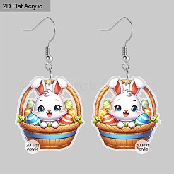 Пасхальные акриловые серьги-подвески&nbsp;FS-WG50DE5-01