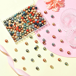 180шт 6 цвета фарфоровые бусины ручной работы PORC-SC0001-21A