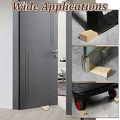 20 шт. треугольные деревянные клинья для принадлежностей для плетения стульев&nbsp;AJEW-NB0007-85