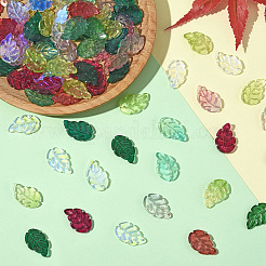 120шт прозрачные стеклянные подвески GLAA-YW0004-71