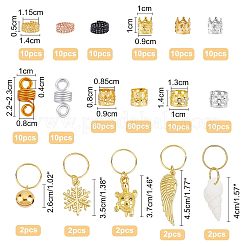 Витые волосы спираль дреды бусины FIND-NB0001-58