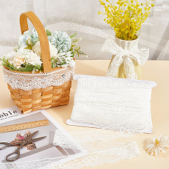 20 ярд полиамидной цветочной кружевной ленты OCOR-CY0001-29A