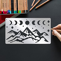 Трафареты для штампов из нержавеющей стали DIY-WH0242-221