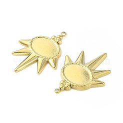 Оправы для подвесок из нержавеющей стали 304 в виде кабошонов STAS-L269-005G