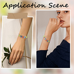 120шт смоляные европейские бусины RPDL-SP0001-01