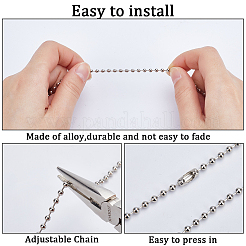 2 комплект двухцветных удлинителей цепи для потолочного вентилятора из сплава FIND-CP0001-81