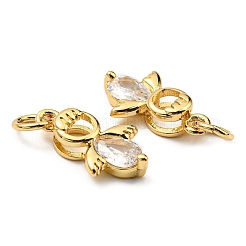 Латунь с подвесками из фианита KK-K341-06G