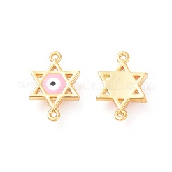 Соединители латунные эмалевые звенья ZIRC-F106-12G