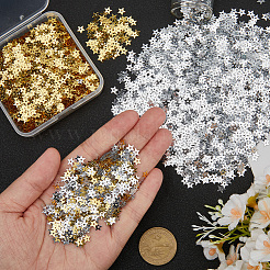 100 г подвески из 2-х цветных пайеток/блесток KY-CY0001-02