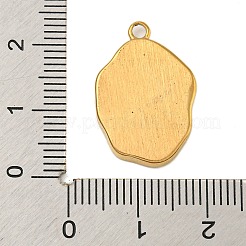 Подвески из нержавеющей стали 304 в форме ракушки STAS-Z081-02G-01