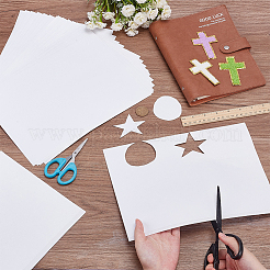 20 шт. хлопковая бумага с двусторонней клейкой лентой&nbsp;AJEW-WR0002-98