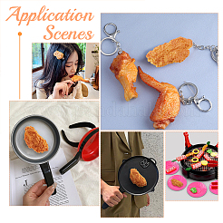 Украшения для кукольного домика из смолы CRES-WH0010-027