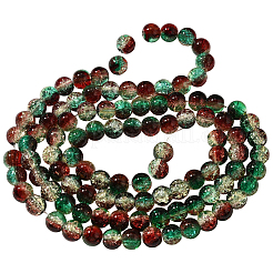 4 прядь хрустящие стеклянные бусины нити&nbsp;CCG-PA0001-01B