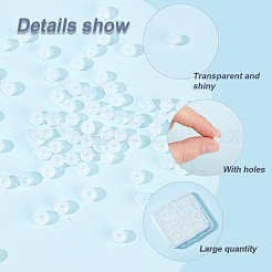 400 шт. круглые бусины из опалита&nbsp;GLAA-DC0001-11