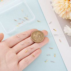 30 шт. 3 цвета 925 наконечника для шнура из стерлингового серебра FIND-GO0002-60