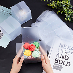 Прозрачные пластиковые коробки CON-WH0092-09B