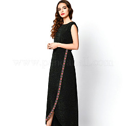 Ленты из полиэстера в этническом стиле&nbsp;OCOR-WH0092-29G