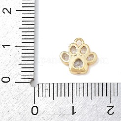 Латунные микропаве прозрачные кубические циркониевые подвески&nbsp;KK-G545-05G