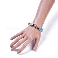 Браслеты из бисера каури BJEW-JB04276