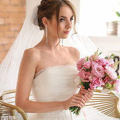 6 пара сережек-гвоздиков с подвесками из кристаллов и стразами в двух стилях EJEW-FI0001-43