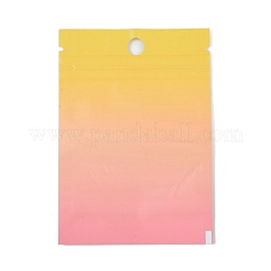 Прямоугольные пластиковые пакеты Инь-Янь с застежкой-молнией OPP-H001-01D-02