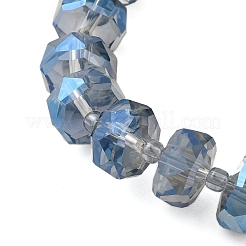 Прозрачные стеклянные бусины гальваническим пряди&nbsp;EGLA-P062-01A-FR01